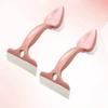 Zerodeko 4pcs Double-Headed Tile Cleaning Brush for Bathroom Floor Scraper for Hard Reach Areas view 2