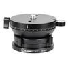 Sunwayfoto LB-90R 90mm Low Profile Leveling Base for Tripod w Butterfly Lock Collar & Panning Top Plate +/-15 Tilt view 1