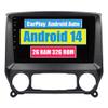 RoverOne Car Radio GPS for Chevrolet Colorado Silverado 2014-2018 for GMC Sierra Android Multimedia Player Navigation Stereo Bluetooth WiFi DSP CarPlay Android Auto view 1