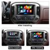 RoverOne Car Radio GPS for Chevrolet Colorado Silverado 2014-2018 for GMC Sierra Android Multimedia Player Navigation Stereo Bluetooth WiFi DSP CarPlay Android Auto view 3