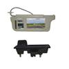 Vardsafe VS439V Driver Side Sun Visor Rear View Mirror Monitor & Backup Reversing Camera Kit for Volkswagen Passat Tiguan Golf Touran Sharan view 1