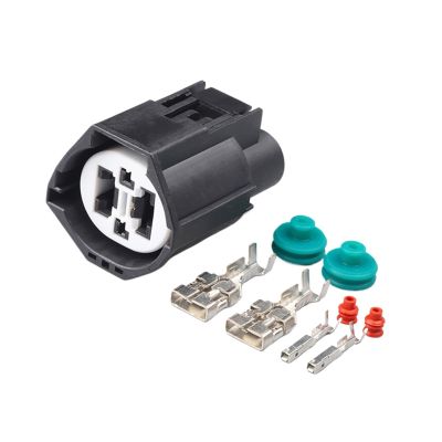 Bellflower Yige Store 4 Pin/Way Electronic Fan Car Cooling Fan Harness Connector 7283-8497-90 (Color Name : 2 pcs)