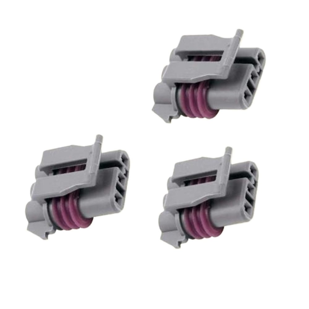 Bellflower Yige Store 10/20/50/100 Pcs 3pin JF 1.8L F18D MAP Sensor Auto Wiring Harness Connector 12129946 (Color Name : 10 pcs)