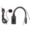 Akozon Bluetooth AUX Cable, Car Bluetooth Audio Cable Adapter with Microphone Hands for SX4 Grand Vitara 20072010 AUX Cable view 1