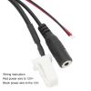 Akozon Bluetooth AUX Cable, Car Bluetooth Audio Cable Adapter with Microphone Hands for SX4 Grand Vitara 20072010 AUX Cable view 4