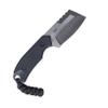 CRKT Razel Compact Fixed Blade Knife with Sheath: D2 Steel Blade with Veff Flat Top Serrations, G10 Handle, 4036 view 2
