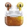 MightySkins (2 Pack) Skins Compatible with Apple AirPods Pro 2 - Textured Gold | Protective, Durable, and Unique Vinyl Decal wrap Cover | Easy to Apply, Remove, and Change Styles | Made in The USA view 1