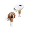 MightySkins (2 Pack) Skins Compatible with Apple AirPods Pro 2 - Textured Gold | Protective, Durable, and Unique Vinyl Decal wrap Cover | Easy to Apply, Remove, and Change Styles | Made in The USA view 2