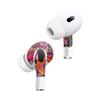 MightySkins Carbon Fiber (2 Pack) Skins Compatible with Apple AirPods Pro 2 - Watered Flowers | Protective, Durable Textured Carbon Fiber Finish | Easy to Apply and Change Styles | Made in The USA view 2
