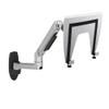 NBGYSH Wall Mount Laptop Holder Ultra Long Arm Aluminum Mechanical Spring Full Motion Laptop Mount Arm Monitor Holder Lapdesk (Black) view 4