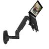 NBGYSH Wall Mount Laptop Holder Ultra Long Arm Aluminum Mechanical Spring Full Motion Laptop Mount Arm Monitor Holder Lapdesk (Silver) view 2