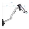 NBGYSH Wall Mount Laptop Holder Ultra Long Arm Aluminum Mechanical Spring Full Motion Laptop Mount Arm Monitor Holder Lapdesk (Silver) view 4