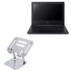 BoxWave Stand and Mount Compatible with Acer TravelMate B3 (TMB311-31) - Executive VersaView Laptop Stand, Ergonomic Adjustable Viewing Angle Metallic Riser - Metallic Silver view 1