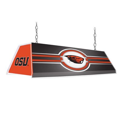 The Fan-Brand NCAA - Oregon State Beavers, Black Edge Glow Pool Table Light - Sports Team Bar Sign Dcor - Home, Dorm, Garage, Office, Fan Cave, Garage