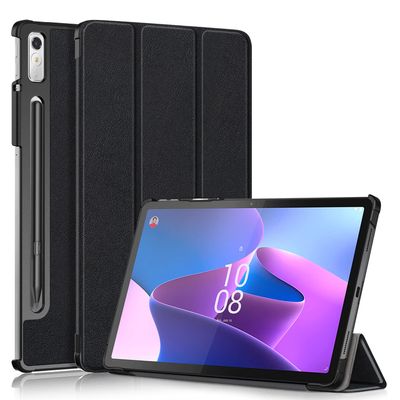 Epicgadget Case for Lenovo Tab P11 Pro Gen 2 / Tab P11 Pro (2nd Gen) 11.2 inch Released in 2022 - Lightweight Tri-Fold Stand Shell Auto Wake/Sleep Case Cover (Black)