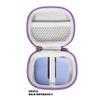 Alltravel True Wireless Earbuds Case Compatible with TAGRY X08, TOZO Wireless Earbuds Like T6, T12, TA, NC9, NC2 (Purple) view 3