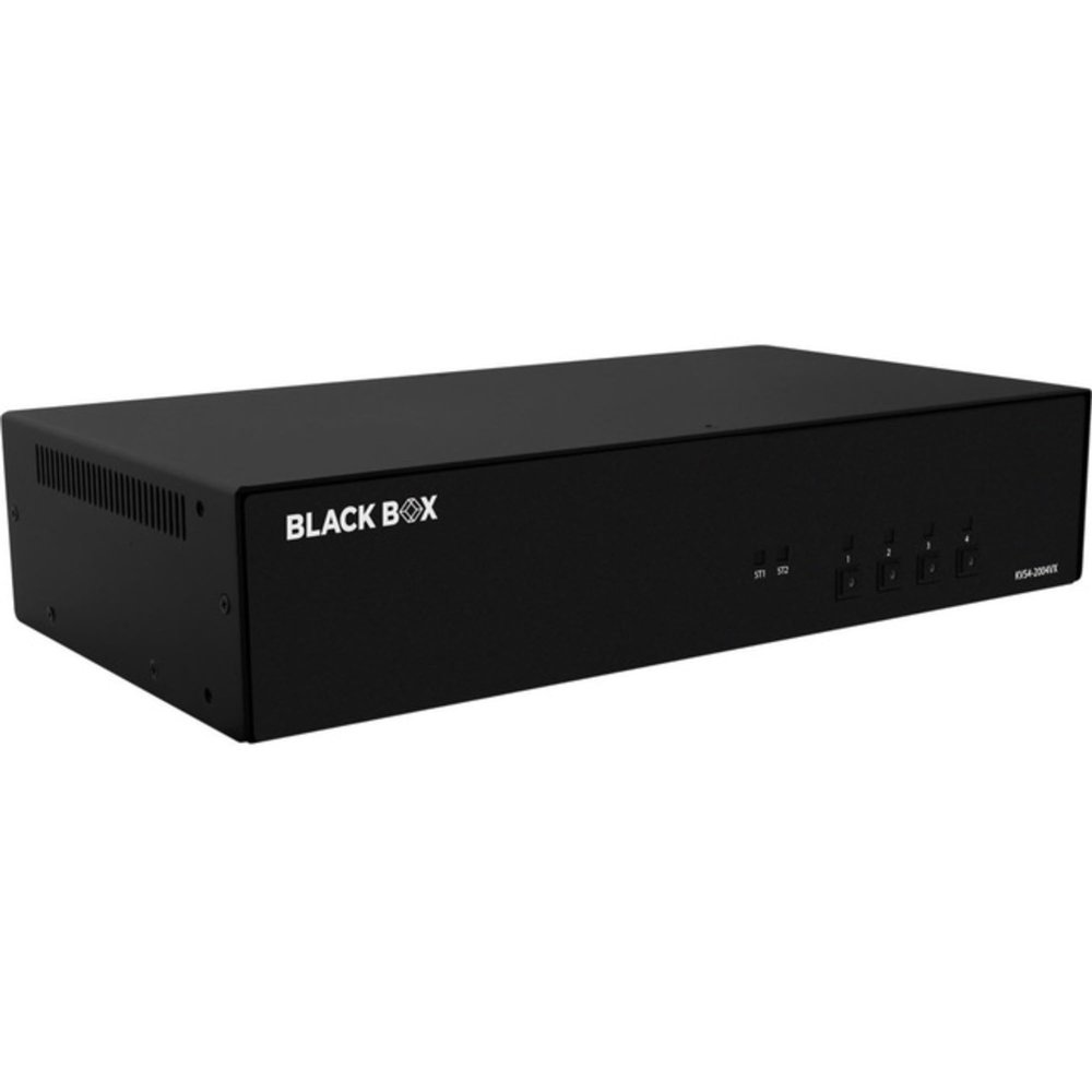 Black Box Secure KVM Switch - DisplayPort - 4 Computer(s) - 2 Local Us