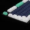 144 Opposite Sound Wave Keycaps Dye-Sub Thick PBT Cherry Profile Key caps for TKL 61 64 68 75 87 96 104 108 GMMK MX Mechanical Keyboard view 3