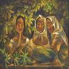 Anita Magsaysay-Ho : Fruit Vendors : Archival Quality Art Print view 1