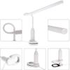 ELORES USB Powered Dimmable Table Lamp LED Eye Protection Desk Lamp Touch Control Brightness Adjustable Reading Clamp Light view 2