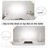 ELORES USB Powered Dimmable Table Lamp LED Eye Protection Desk Lamp Touch Control Brightness Adjustable Reading Clamp Light view 3