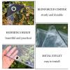 Xrdbfd Transparent Waterproof Tarpaulin with Eyelets, PVC Rainproof Tarp Curtain, 365g/m Heavy Duty Tarpaulin, for Plant Canopy/Greenhouse/Garden, Multipurpose Tarpaulin,clear-2x2.5m/6.6 * 8.2ft view 2