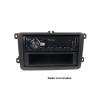 Sound-way - Single DIN Car Radio Frame Installation, 1 DIN / 2 DIN Front Panel Frame Stereo Compatible with Volkswagen/Skoda/Seat view 2