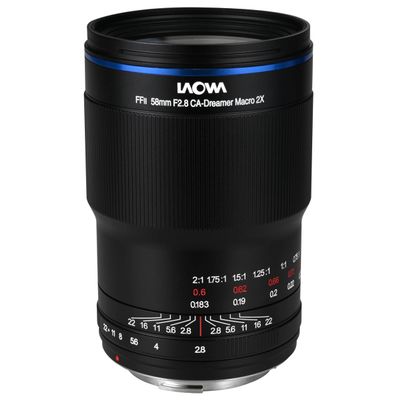 LAOWA Venus 58mm f/2.8 2X Ultra Macro APO Lens for Canon RF