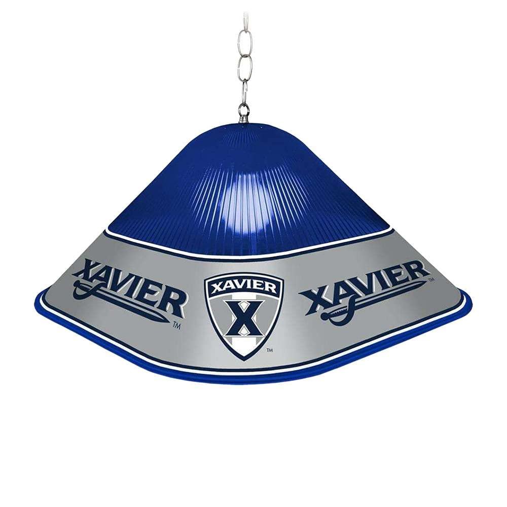 The Fan-Brand NCAA Xavier Musketeers: Shield - Game Table Light - Sports Team Bar Sign Dcor - Home, Dorm, Garage, Office, Fan Cave