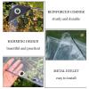 Xrdbfd Transparent Waterproof Tarpaulin with Eyelets, PVC Rainproof Tarp Curtain, 365g/m Heavy Duty Tarpaulin, for Plant Canopy/Greenhouse/Garden, Multipurpose Tarpaulin,Clear-1.3x2.5m/4.3 * 8.2ft view 2