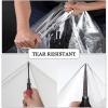 Xrdbfd Transparent Waterproof Tarpaulin with Eyelets, PVC Rainproof Tarp Curtain, 365g/m Heavy Duty Tarpaulin, for Plant Canopy/Greenhouse/Garden, Multipurpose Tarpaulin,Clear-1.3x2.5m/4.3 * 8.2ft view 4