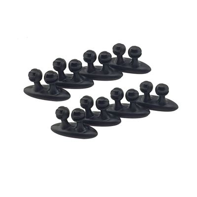 Cable Clips,8 Pack Adhesive Cord Holders, Ideal Management for Organizing Cable Wires-Home, Office, Car, Desk Nightstand - Black