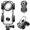 AFYMY New 40M Waterproof Case for Insta360 ONE X2 Underwater Protection Box Diving Shell 360 Panoramic Camera Accessories view 1