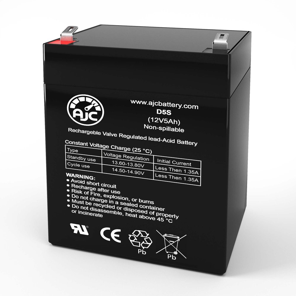 AJC Battery Compatible with Allen-Bradley 1609-D1000N 12V 5Ah UPS Battery