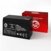 AJC Battery Compatible with Intellipower Bright Rugged 1500VA 1050W FA10288 12V 9Ah UPS Battery view 2