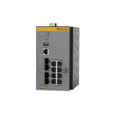 Allied Telesis - AT-IE340-12GT-980 Industrial Ethernet Layer 3 Switches - 8 Ports - Manageable - Gigabit Ethernet - 10/100/1000Base-T, 1000Base-X - TAA Compliant - 3 Layer Supported -