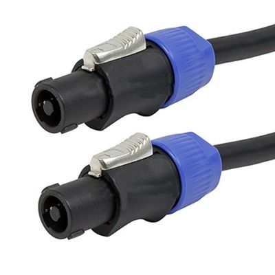 TUDIN 3FT NL4FC 4 Pole Female Speakon Connector 2 Conductor Audio Speaker Cable 12AWG