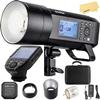 Godox AD400 Pro AD400Pro Flash with XPro-S Flash Trigger for Sony Cameras,0.01-1s Recycle Time,380 Full Power Pops,30W LED Modeling Lamp,400W 2.4G TTL Flash w/Bowens Mount and Godox Mount view 1