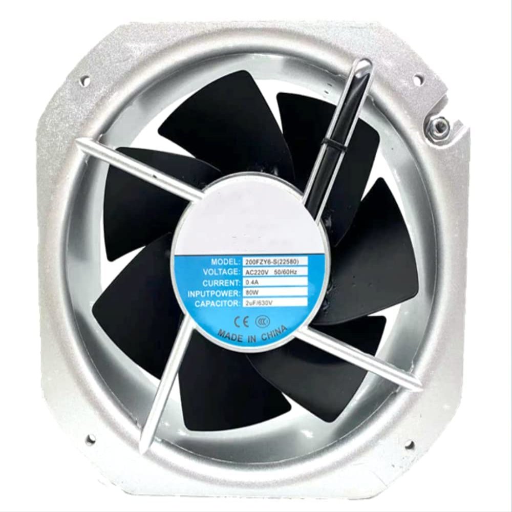 200FZY6-S (22580) 220V 0.4A 80W 22580 Cooling Fan 225X225X80mm