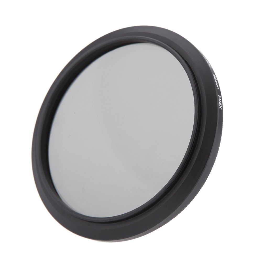 Andoer 58 mm ND Fader Neutral Density Adjustable ND2 to ND400 Variable Filter for Canon Nikon DSLR Camera
