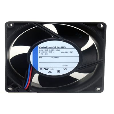 3214JH3 DC24V 1.35A 32W 9cm 9238 2-Wire Frequency Converter Cooling Fan
