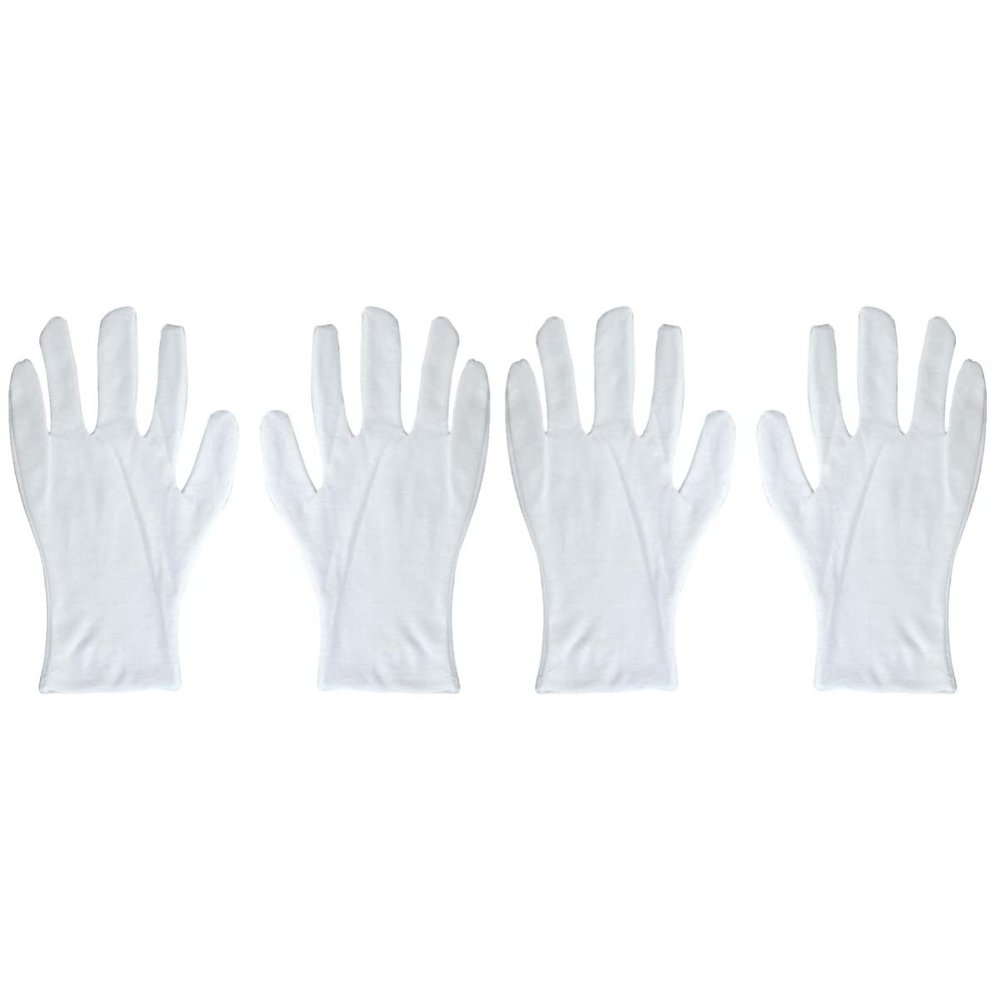 minkissy 12pairs Cotton Eczema Gloves Women Elastic Thicken Industrial Factory Electronics