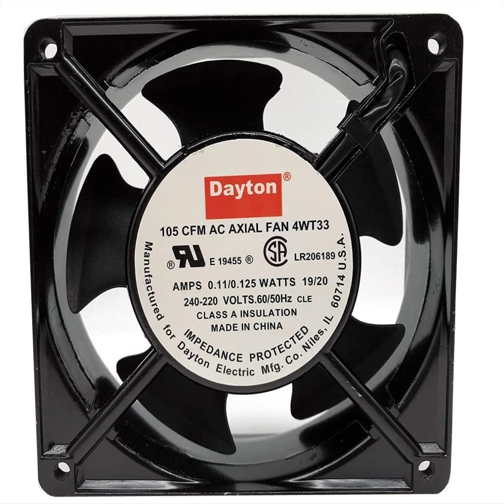4WT33 AC axial Fan, 4WT33 240-220V 120x120x38mm Cooling Fan