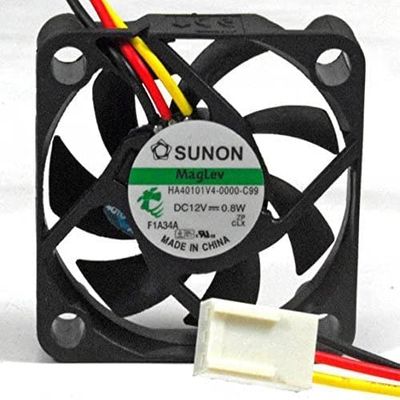 2PCS HA40101V4-0000-C99 DC 3pin Fan