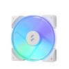 Fractal Design Prisma AL-12 White  120mm Computer Fan - PWM Control - Six addressable RGB LEDs - ARGB - LLS Bearings - TripWire Technology - RGB (1-Pack) view 1