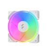 Fractal Design Prisma AL-12 White  120mm Computer Fan - PWM Control - Six addressable RGB LEDs - ARGB - LLS Bearings - TripWire Technology - RGB (1-Pack) view 3