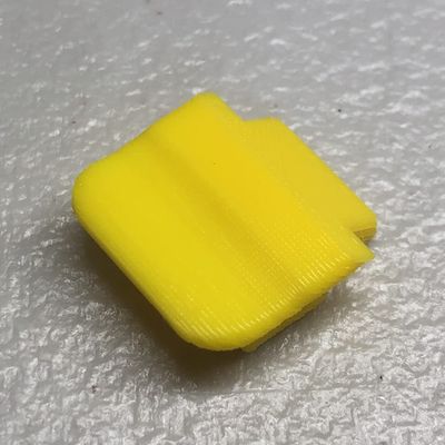 3D Printed Front Release Latch for IC-703/706 Series MKIIG MKII (Yellow)