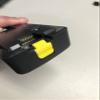 3D Printed Front Release Latch for IC-703/706 Series MKIIG MKII (Yellow) view 2