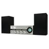 VICTOR Milwaukee 50 Watt Desktop Bluetooth Stereo System with CD/MP3 Player, FM Radio, Functioning VU Meters, and Detached Stereo Speakers, Silver (VDTS-4400-SL) view 1