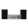 VICTOR Milwaukee 50 Watt Desktop Bluetooth Stereo System with CD/MP3 Player, FM Radio, Functioning VU Meters, and Detached Stereo Speakers, Silver (VDTS-4400-SL) view 2